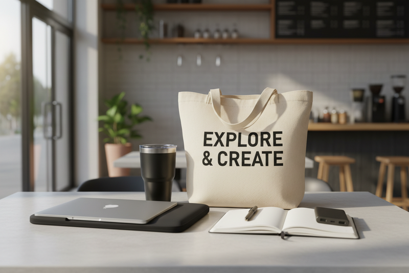 Everyday Brand Exposure: Sourcing High-Utility Merchandise and Totes