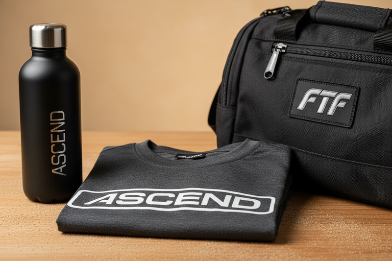 Which custom products deliver the highest utility, brand legibility, and landed margin efficiency for fitness brands and gyms?
