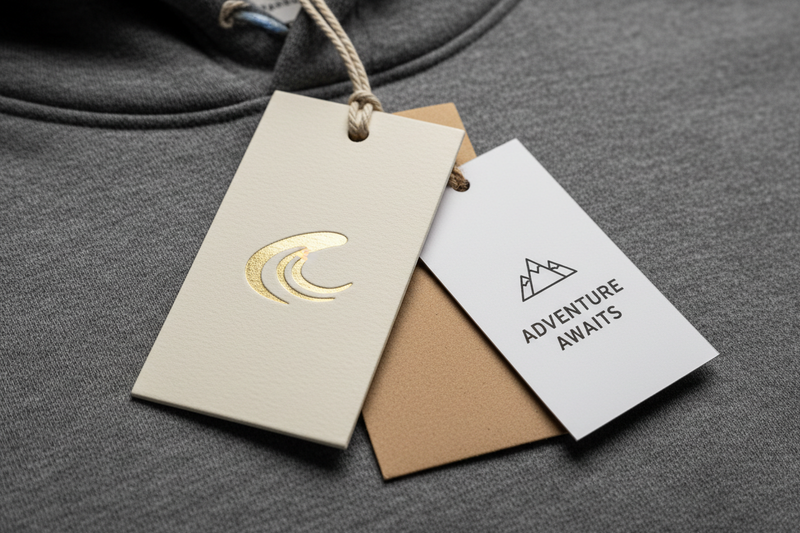 How to Choose Hang Tags for Custom Apparel