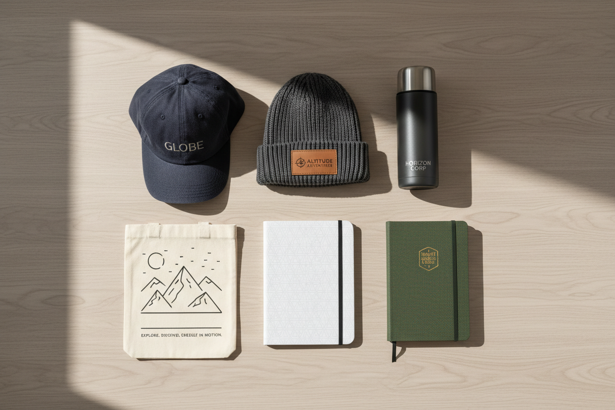 Sourcing Seasonal Merchandise & Custom Headwear for Brand Awareness