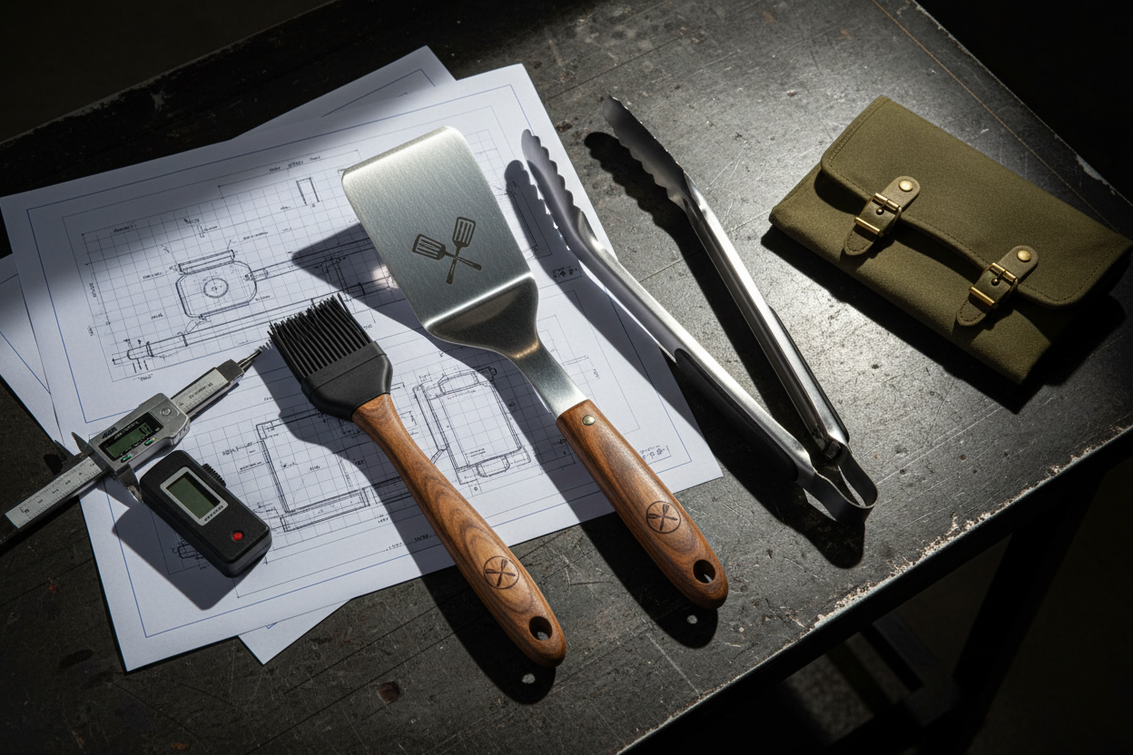 How to Launch a Custom BBQ Tool Set Collection on a Limited Budget?