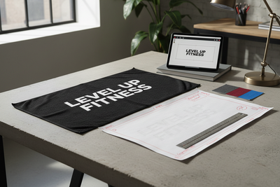 Custom Microfiber Towel Case Study: Enlarging a Logo, Changing Colors, and Choosing the Right Printing Method