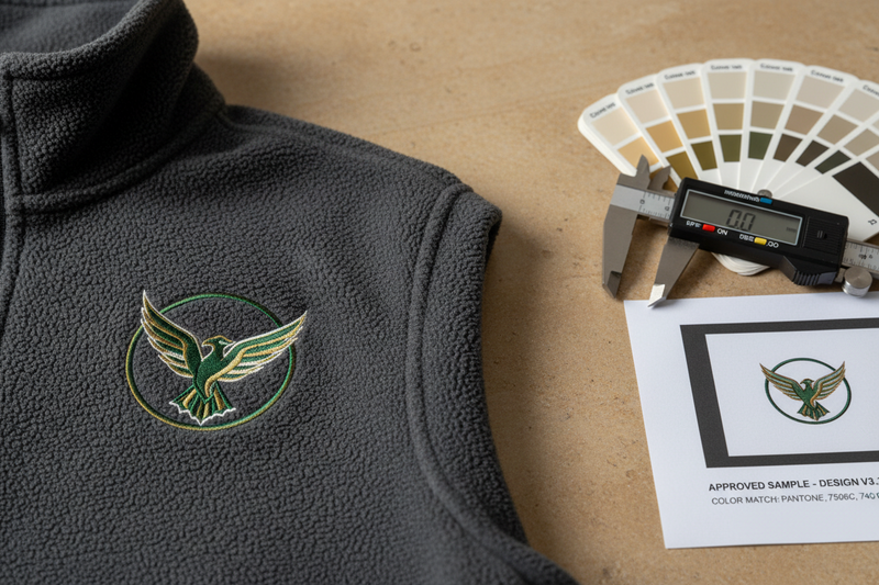 What are the operational milestones, realistic lead times, cost variables, and quality control steps an organizational buyer should expect when placing a bulk custom product order?