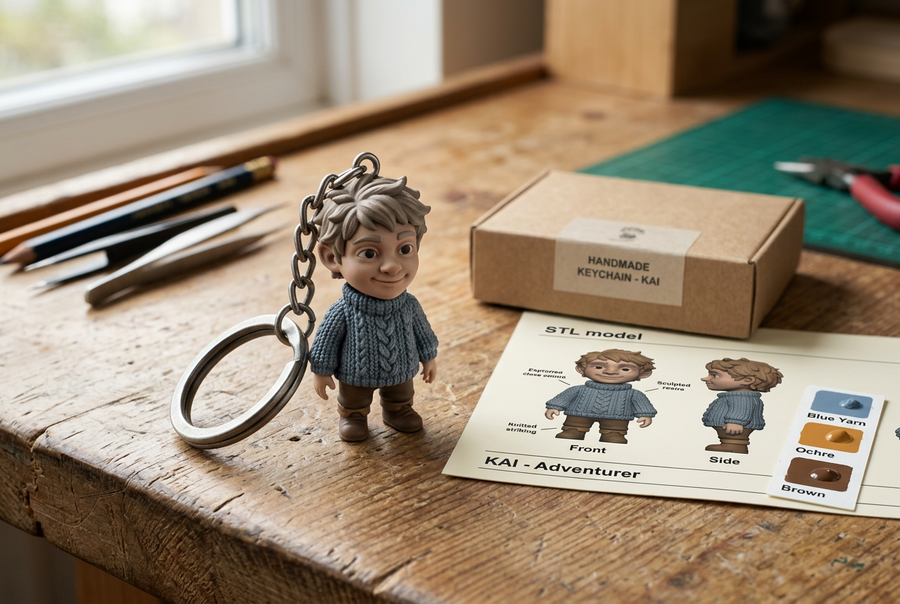 Custom 3D Character Keychains: Sourcing, Mould Costs, Sampling