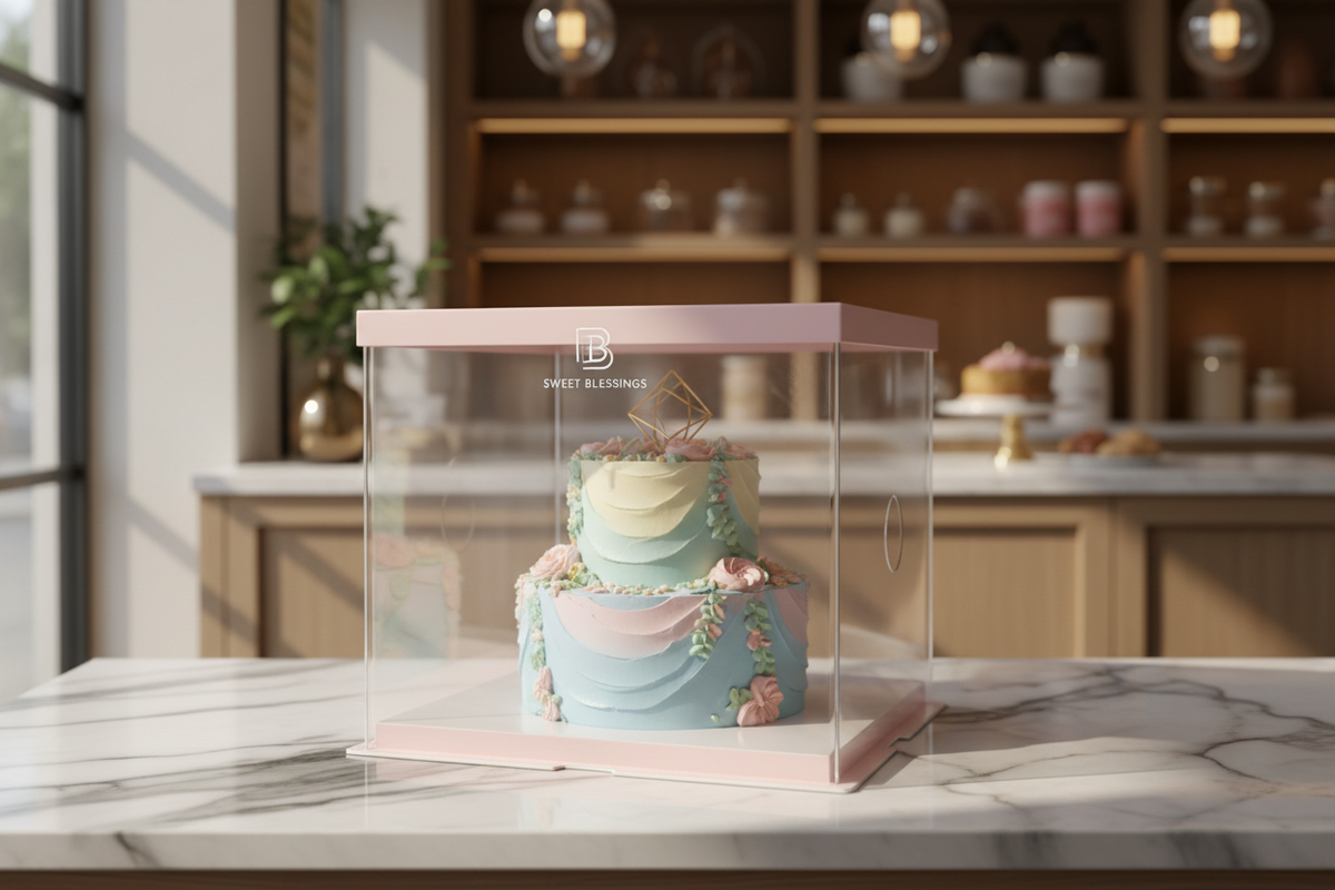 How to Customize Transparent PET Cake Boxes for Bakery Businesses
