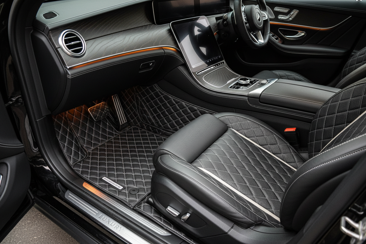 By Material-Leather Mats