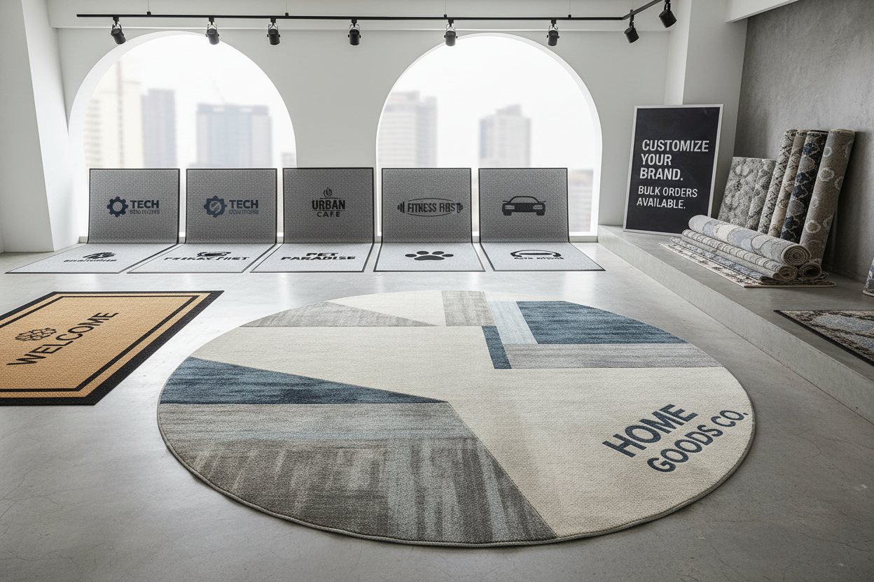 Custom Rugs & Floor Mats for Homes and Businesses – How Can You Brand and Personalize Your Flooring?