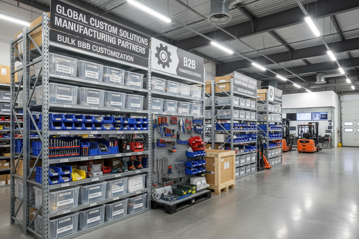 Custom Industrial Storage & Organization – How Can You Optimize and Brand Your Warehouse Solutions?