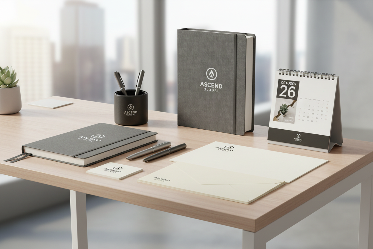 Custom Corporate Stationery Sets | Branded Office Essentials