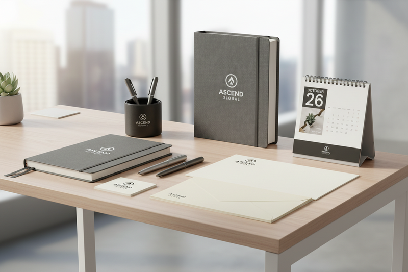 Custom Corporate Stationery Sets | Branded Office Essentials