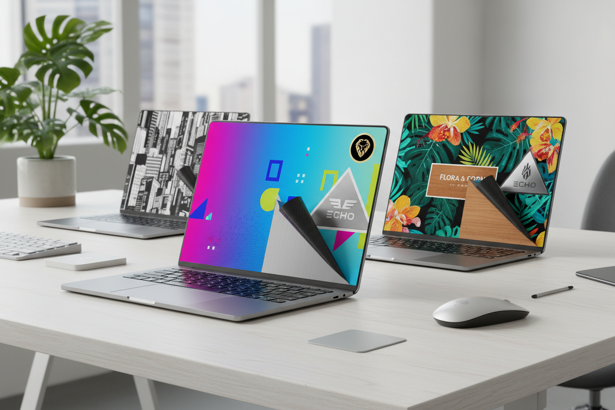 Custom Laptop Skins & Decals | Branded Device Protection