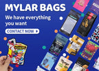 Custom Mylar Holographic Bags Wholesale | BPA-Free Food Grade 12-Day Lead