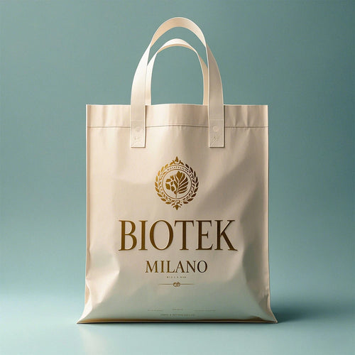 Custom CPE Shopping Bags with Logo | 500 MOQ Die-Cut Handles Retail