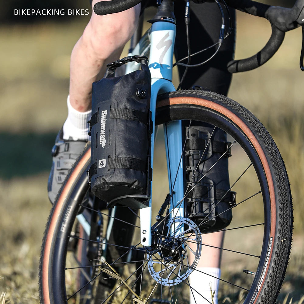 Custom Waterproof Bike Fork Bag 4L with Logo | MOQ 1 pc