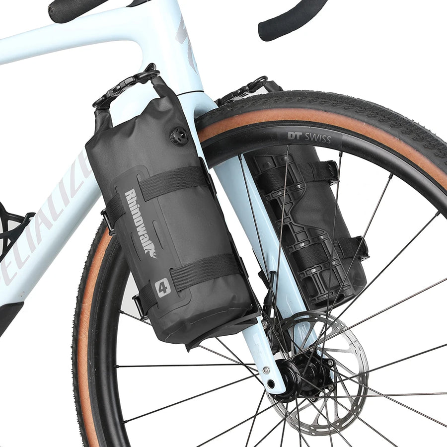 Custom Waterproof Bike Fork Bag 4L with Logo | MOQ 1 pc
