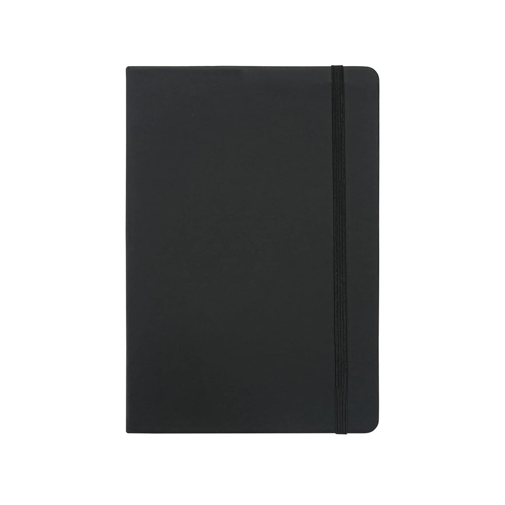 A5 Hardcover PU Leather Notebook with Elastic Band for Daily Writing, Office and Custom Logo