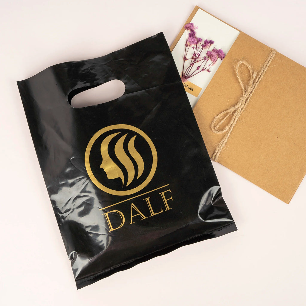 Custom Die Cut Plastic Shopping Bags | LDPE/HDPE with Gravure Printing, Wholesale