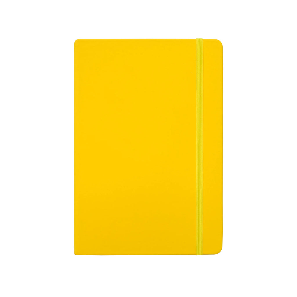 A5 Hardcover PU Leather Notebook with Elastic Band for Daily Writing, Office and Custom Logo