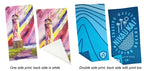 Custom Cotton & Microfiber Beach Towels | Free Design, Fast Shipping for Summer Events
