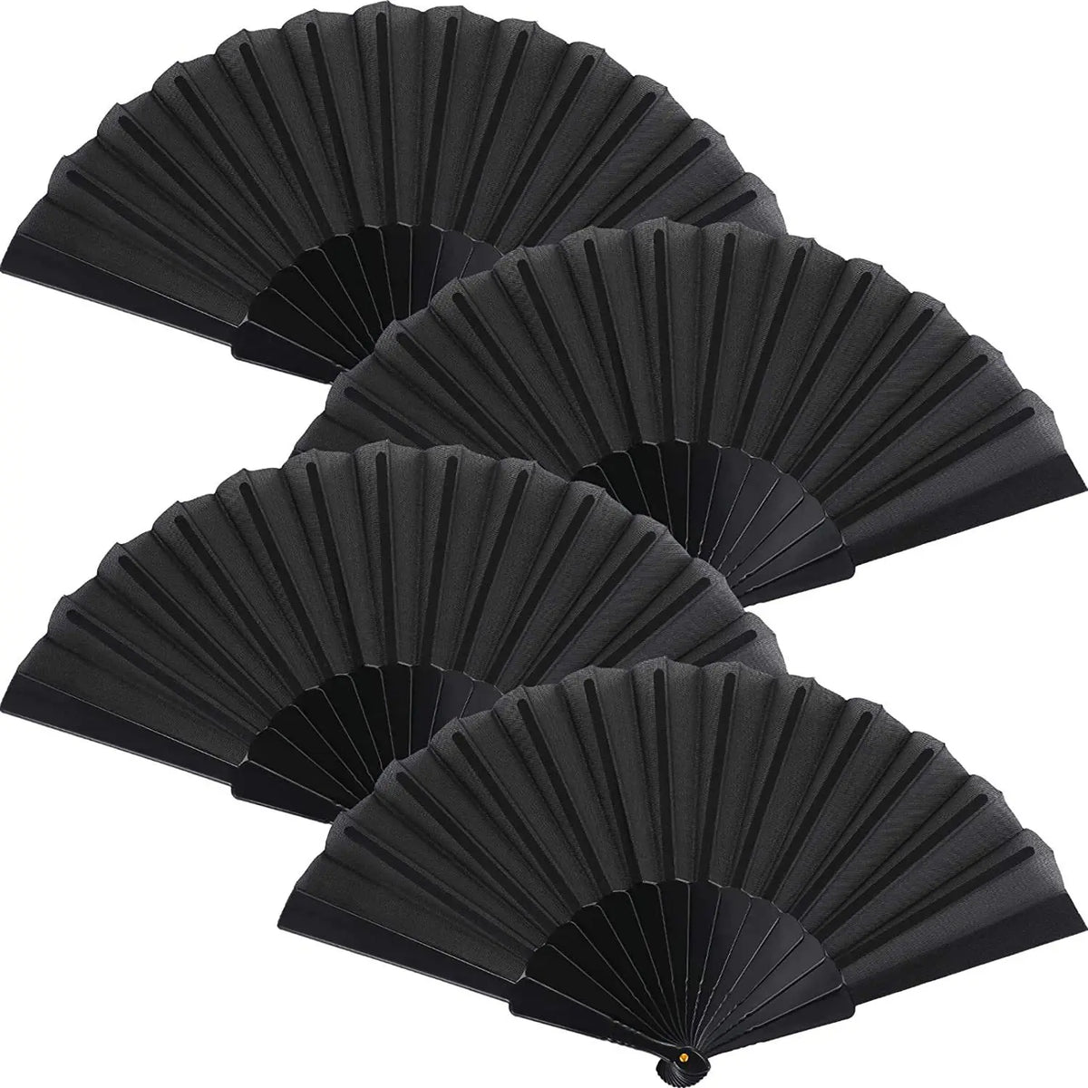 Hot Sale Custom logo Folding Hand Fans 13 Inch Large Folding Bamboo Hand Fan for Wedding