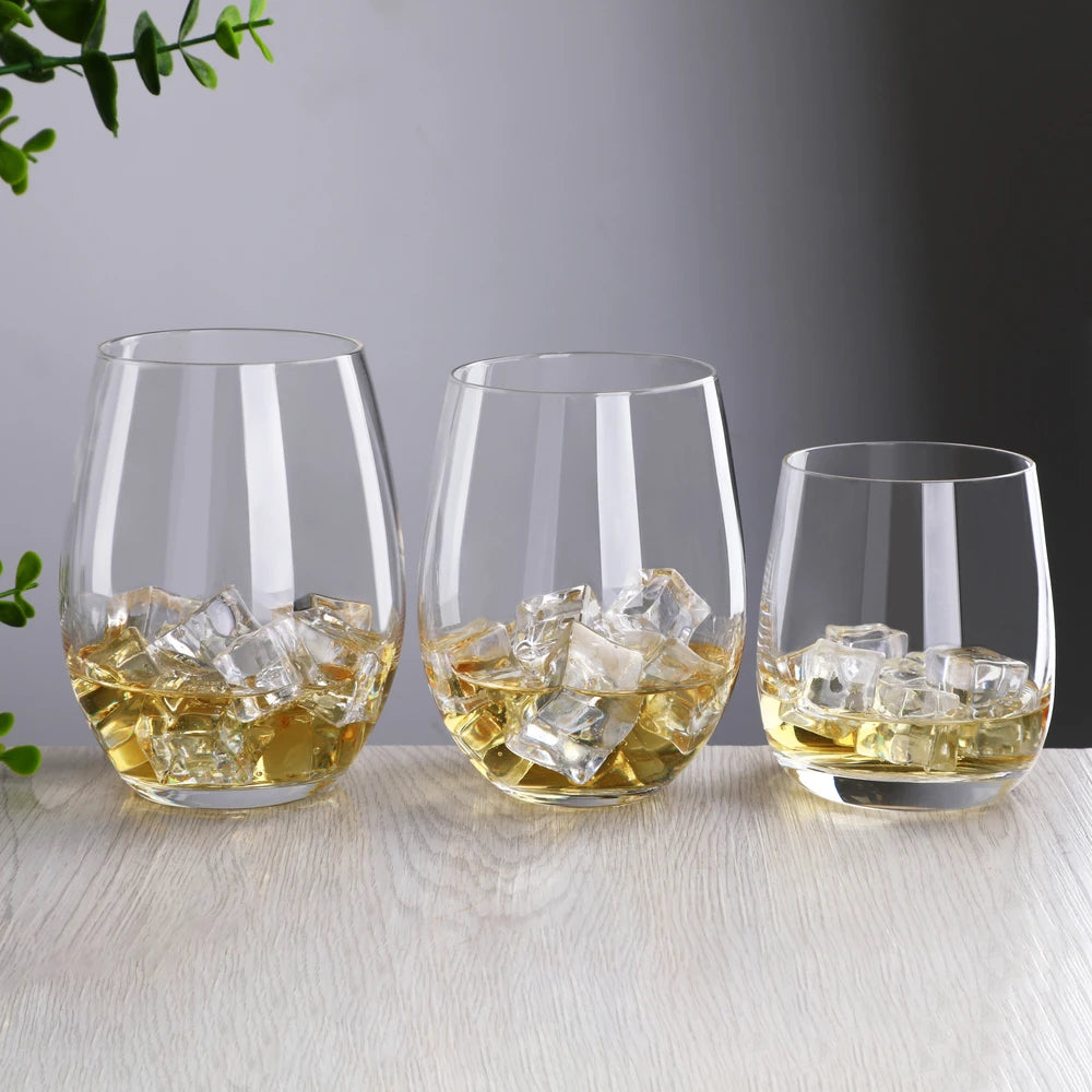 Custom Etched Lead-Free Crystal Whiskey Glass | 1,000-Piece MOQ