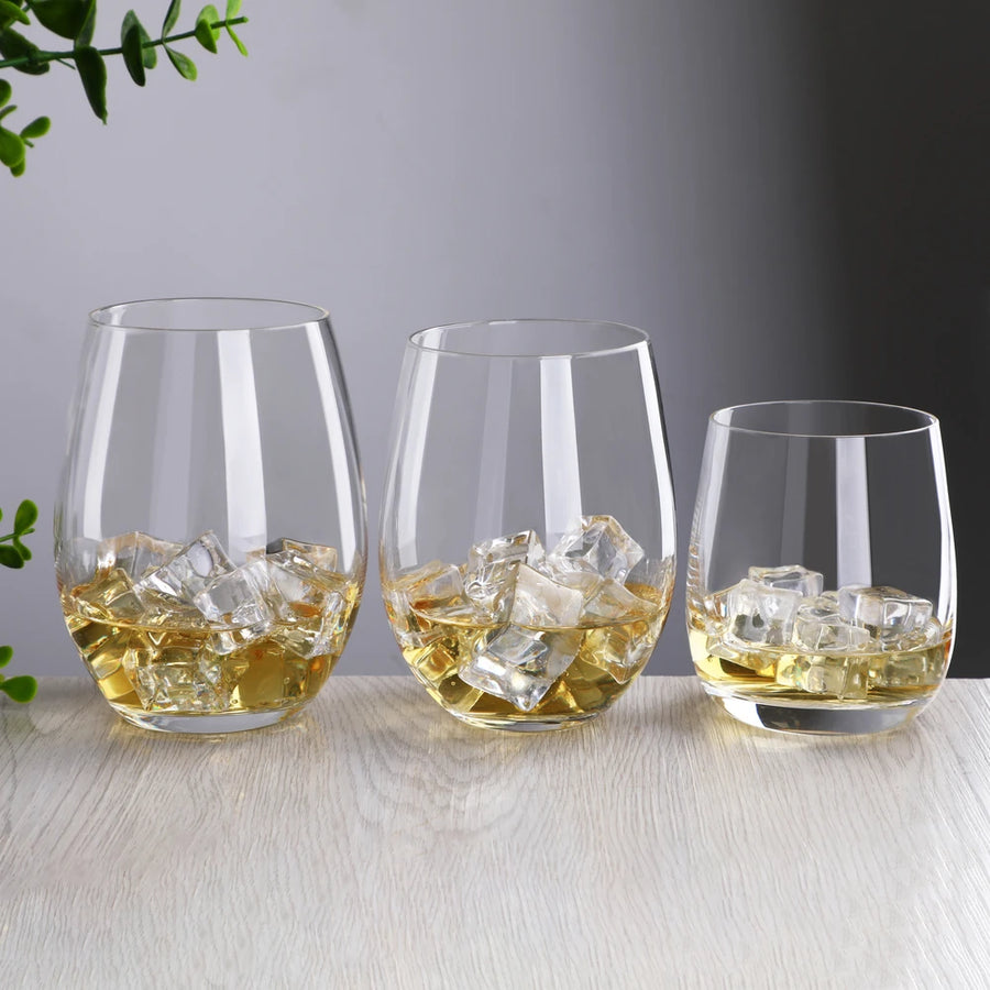 Custom Etched Lead-Free Crystal Whiskey Glass | 1,000-Piece MOQ