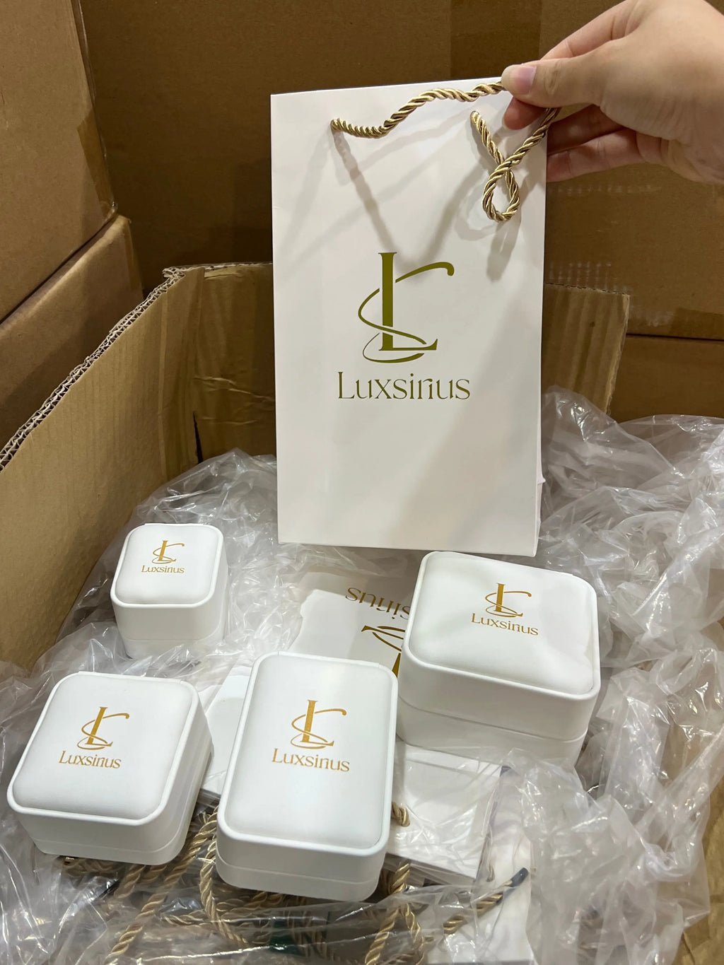 Custom PU Leather Jewelry Box with Hot Stamping | 31-Day Lead Time