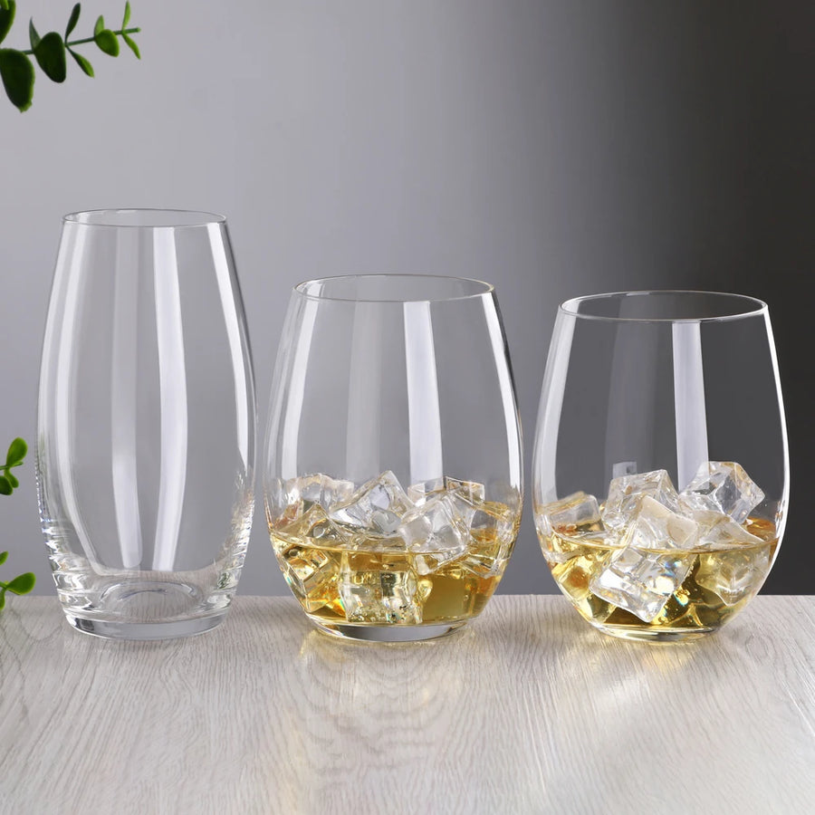 Custom Etched Lead-Free Crystal Whiskey Glass | 1,000-Piece MOQ