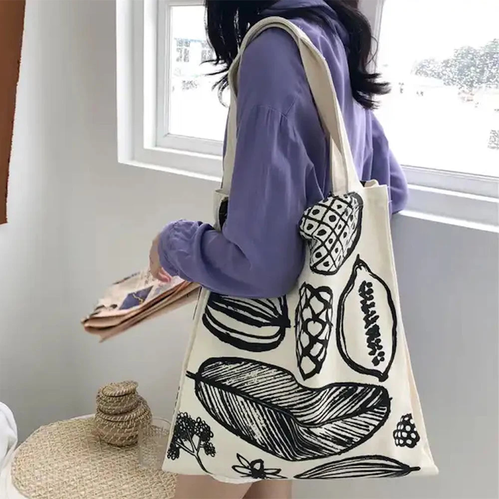 Custom Cotton Canvas Tote Bags with Logo | MOQ 100 Pcs