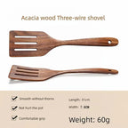 Acacia Wood Utensil Set 12-Piece | Custom Logo | Dishwasher Safe