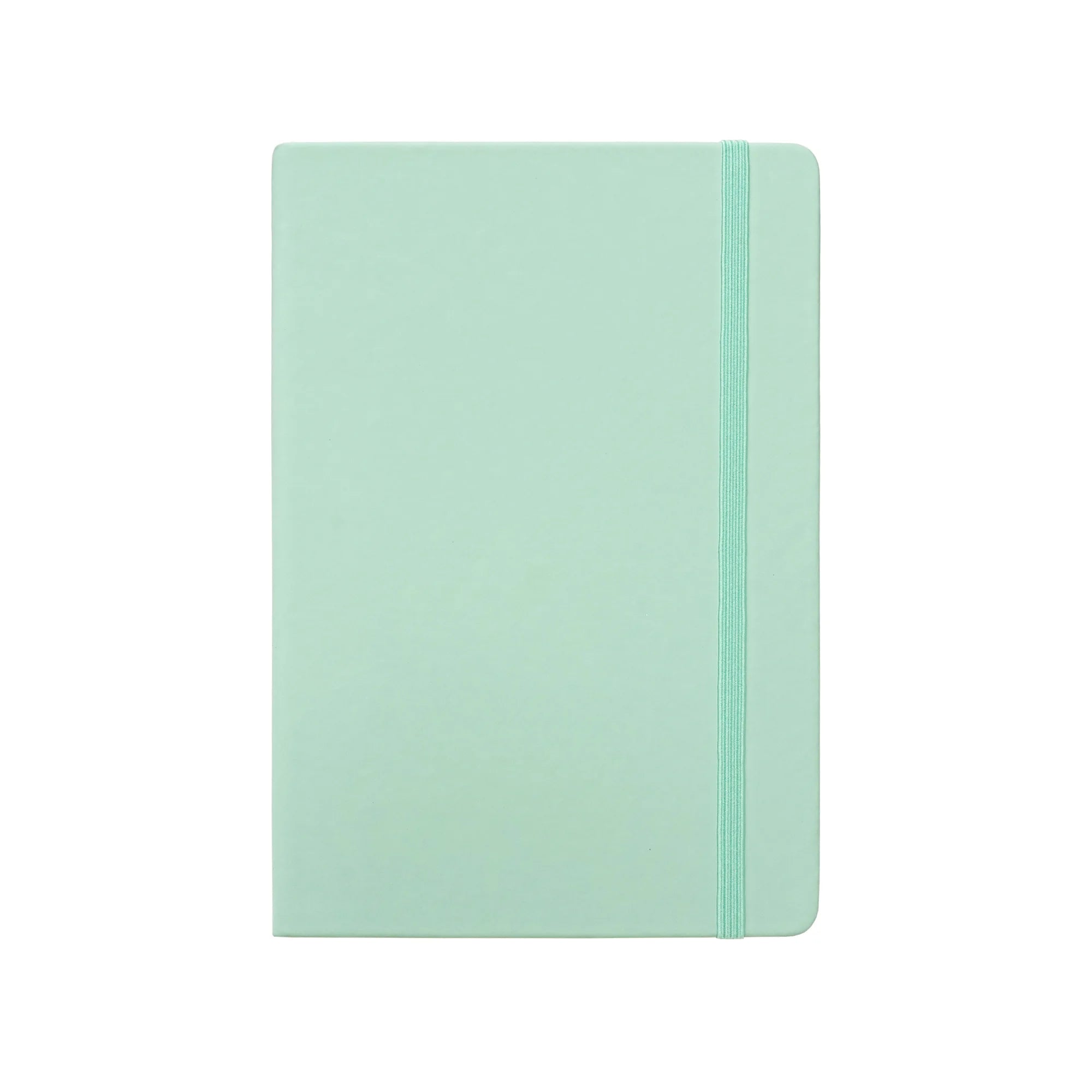 A5 Hardcover PU Leather Notebook with Elastic Band for Daily Writing, Office and Custom Logo
