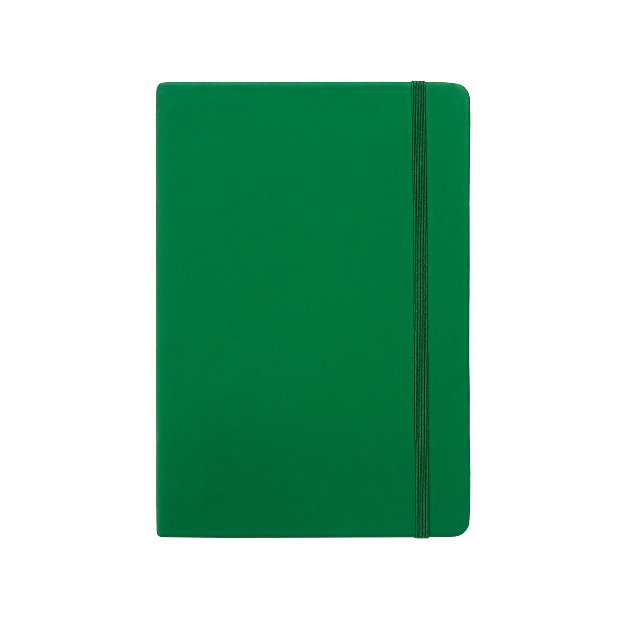 A5 Hardcover PU Leather Notebook with Elastic Band for Daily Writing, Office and Custom Logo