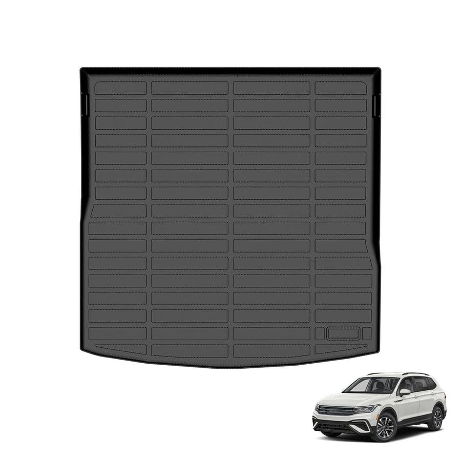 Custom Fit All Weather TPE Trunk Mat for Volkswagen Tiguan 5 Seat 2018-2024