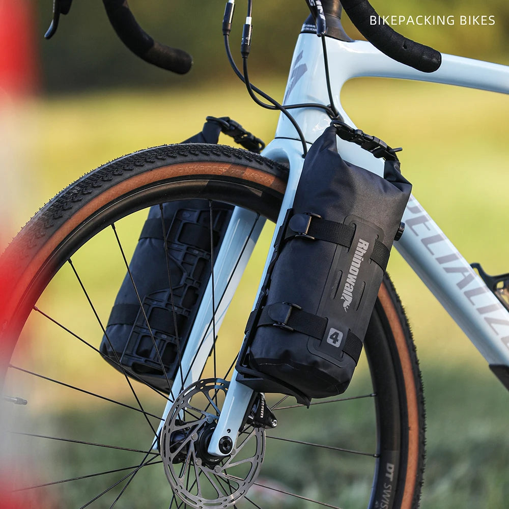 Custom Waterproof Bike Fork Bag 4L with Logo | MOQ 1 pc