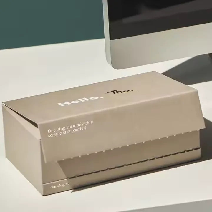 Custom Printed Mailer Box | Zipper Tear Strip | 1,000 MOQ | 7-Day Lead