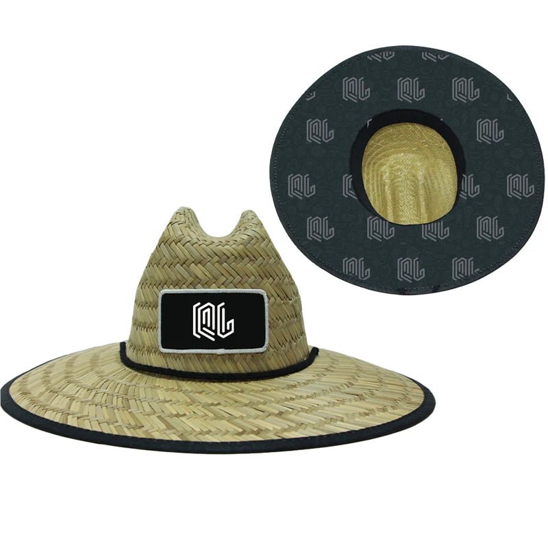 Custom Straw Hats with Logo | 15-Day Lead | Wide Brim