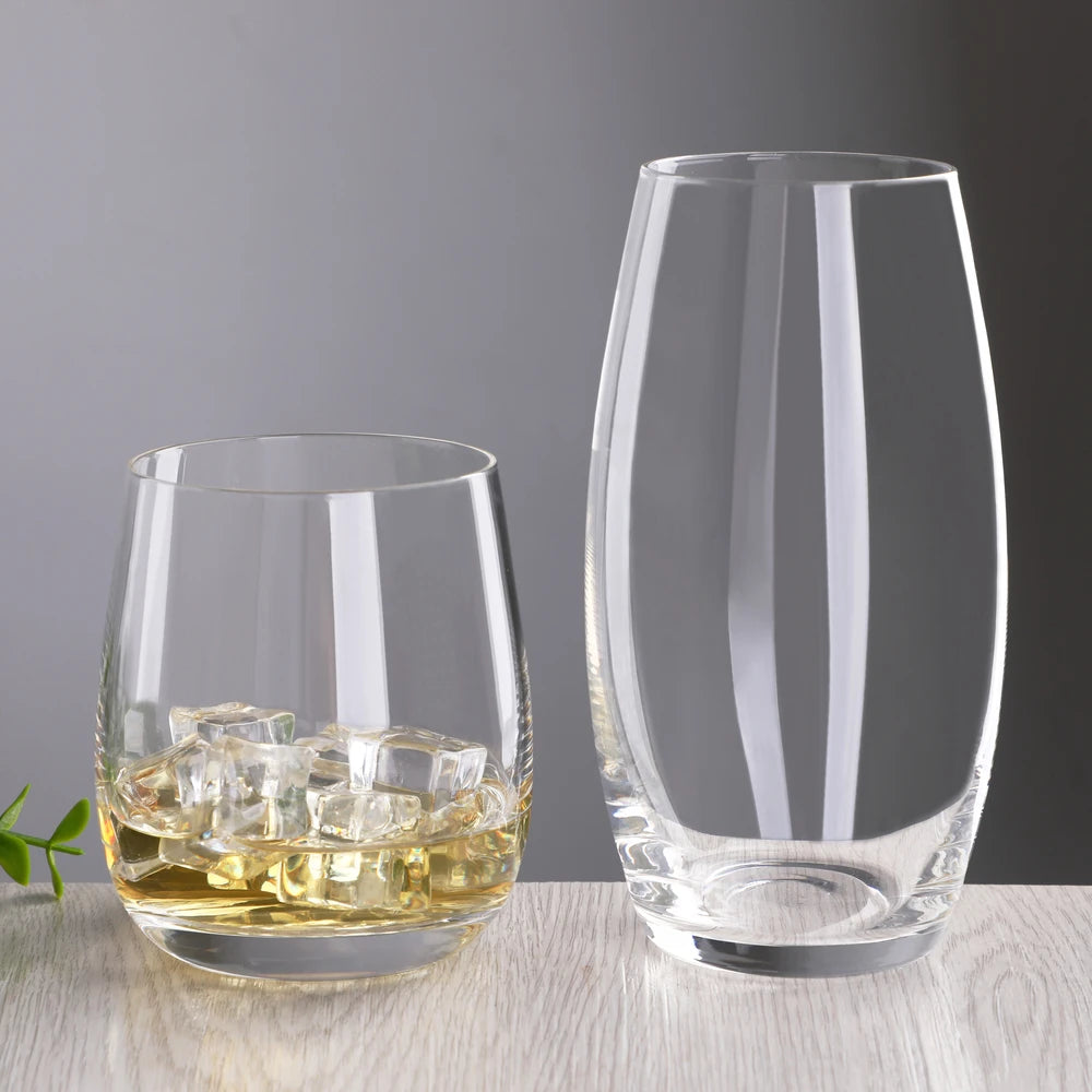 Custom Etched Lead-Free Crystal Whiskey Glass | 1,000-Piece MOQ