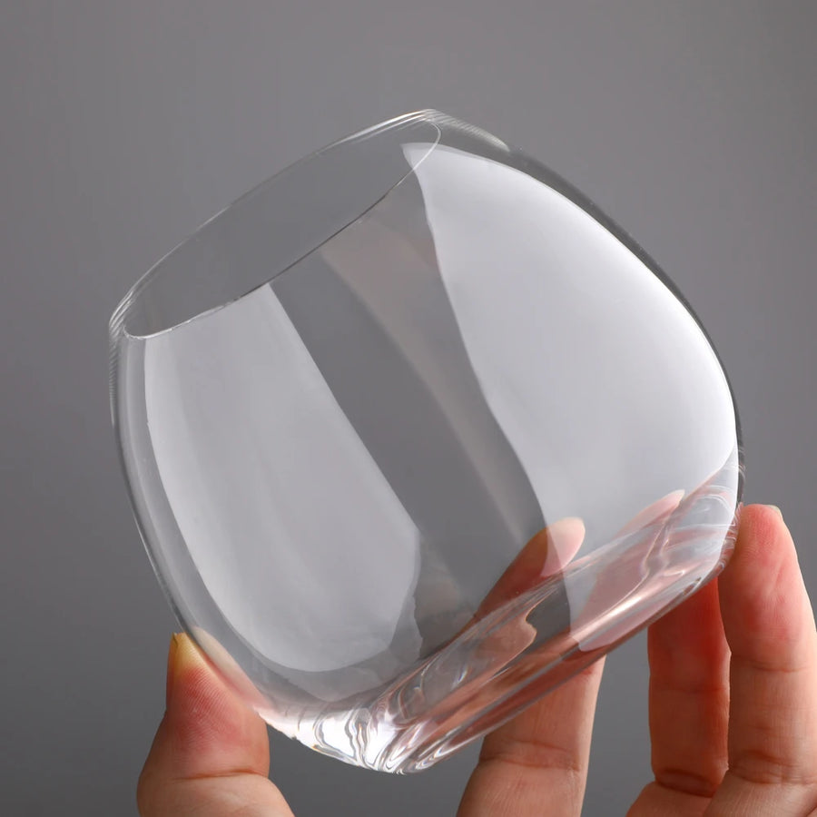 Custom Etched Lead-Free Crystal Whiskey Glass | 1,000-Piece MOQ