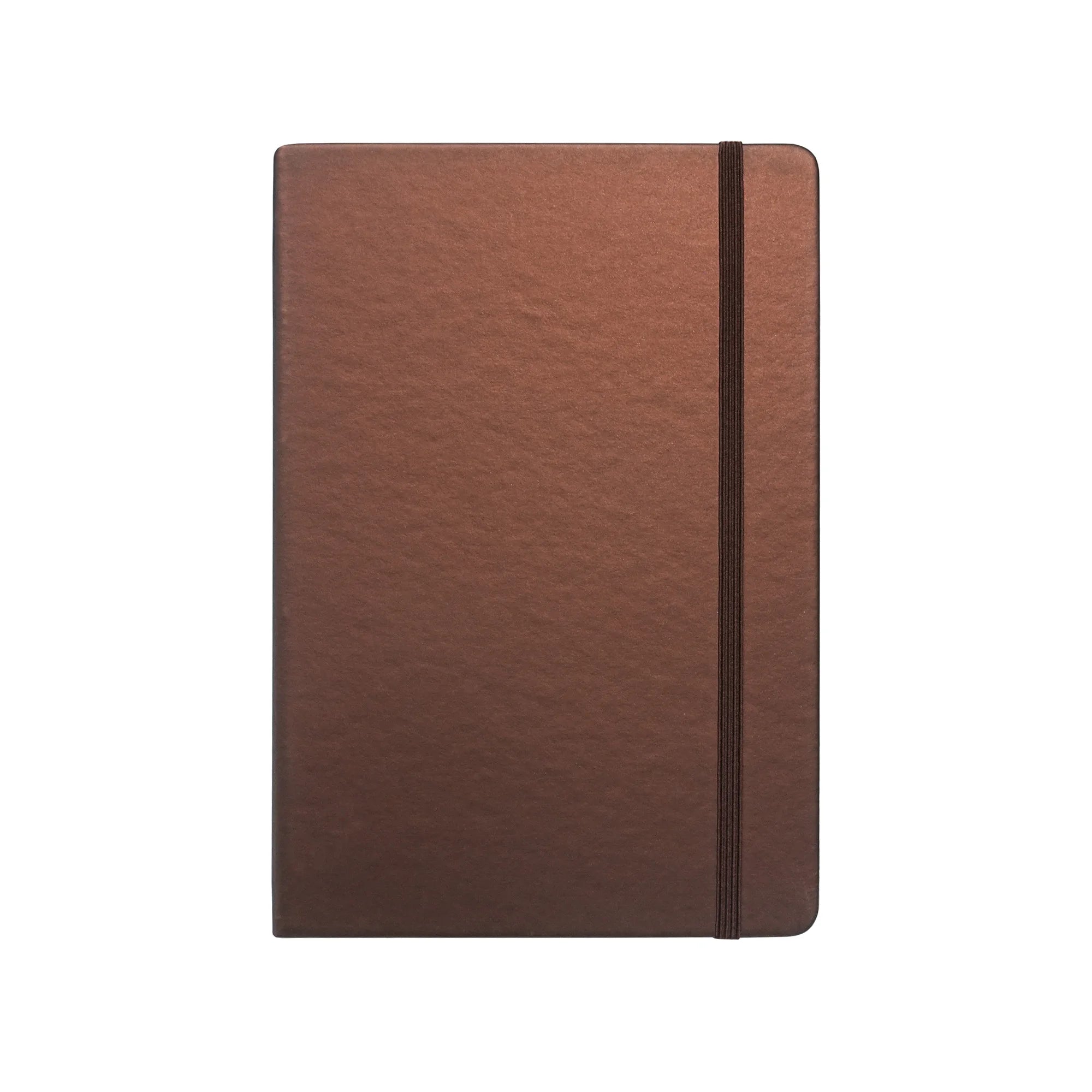 A5 Hardcover PU Leather Notebook with Elastic Band for Daily Writing, Office and Custom Logo
