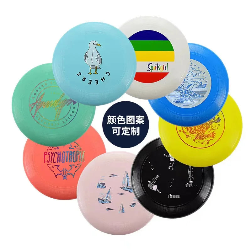 Factory Custom Logo PE PP Plastic Flying Disc for Dog and Golf