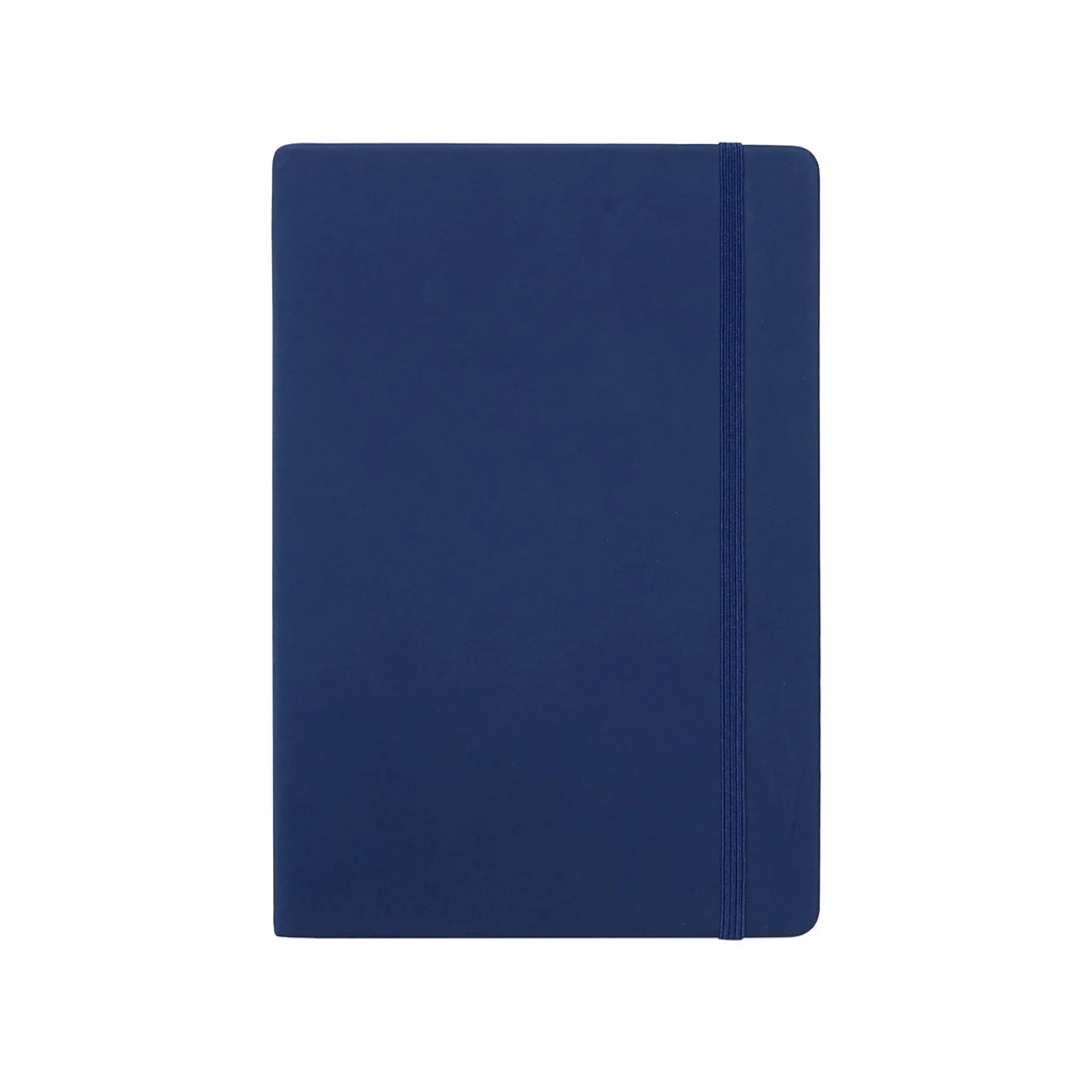 A5 Hardcover PU Leather Notebook with Elastic Band for Daily Writing, Office and Custom Logo