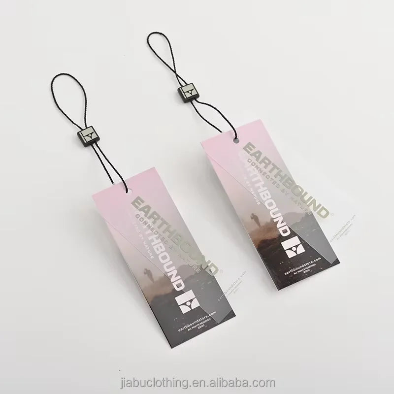 Custom Recycled Hangtags with Logo | MOQ 200 Pcs