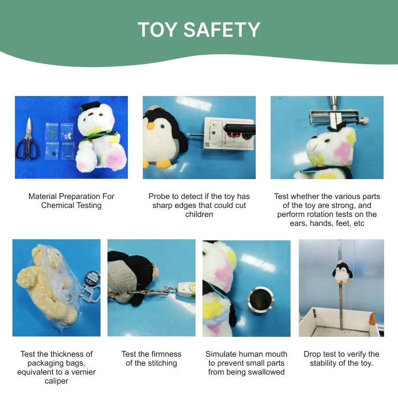 Custom Plush Toys with Logo – 2-Piece Sample, EN71/ASTM Certified