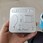 Mini Square Gold Tinplate Metal Box | Embossed Design | Custom Packaging | 100 MOQ