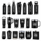 Custom Stainless Steel Tumblers with Logo Wholesale | MOQ 100
