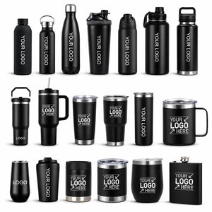 Custom Stainless Steel Tumblers with Logo Wholesale | MOQ 100