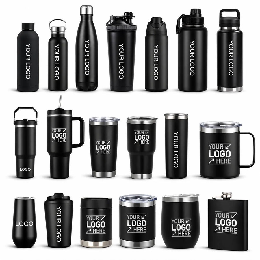 Custom Stainless Steel Tumblers with Logo Wholesale | MOQ 100