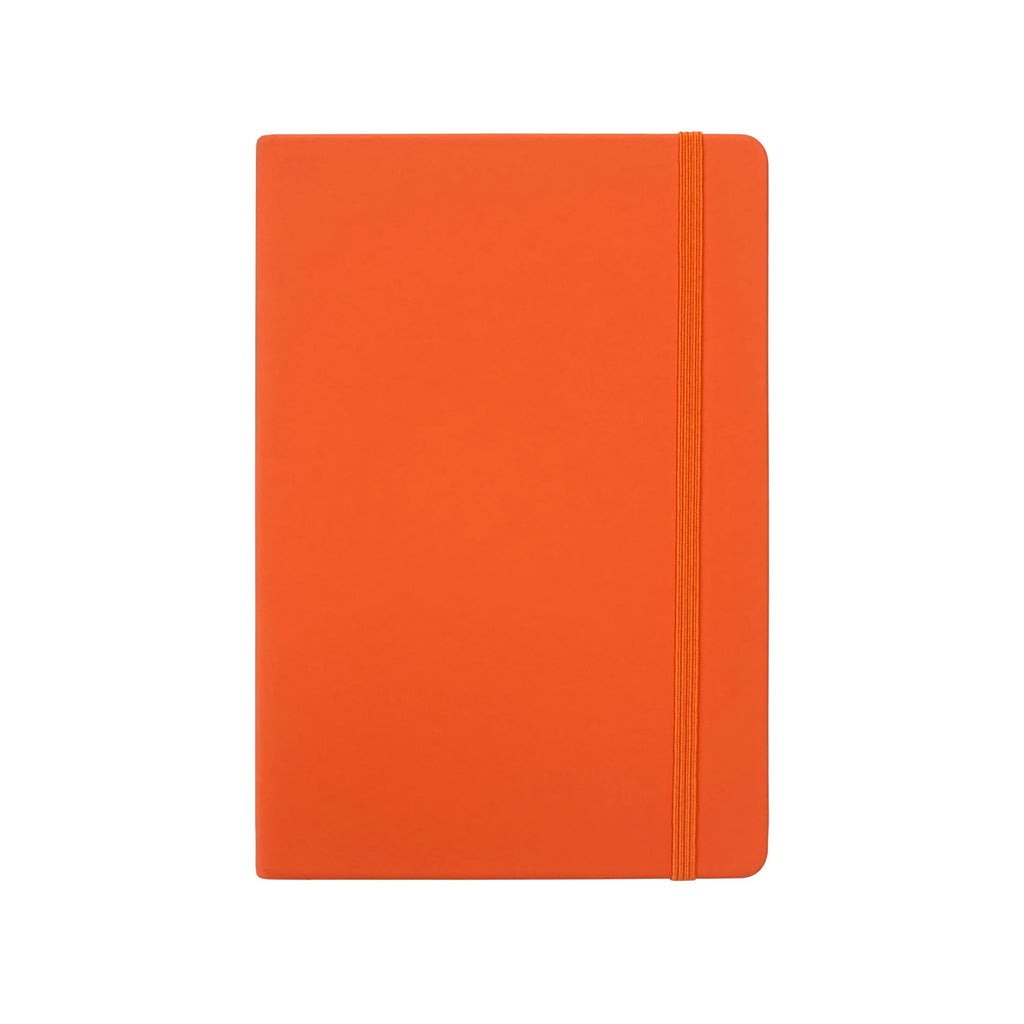 A5 Hardcover PU Leather Notebook with Elastic Band for Daily Writing, Office and Custom Logo