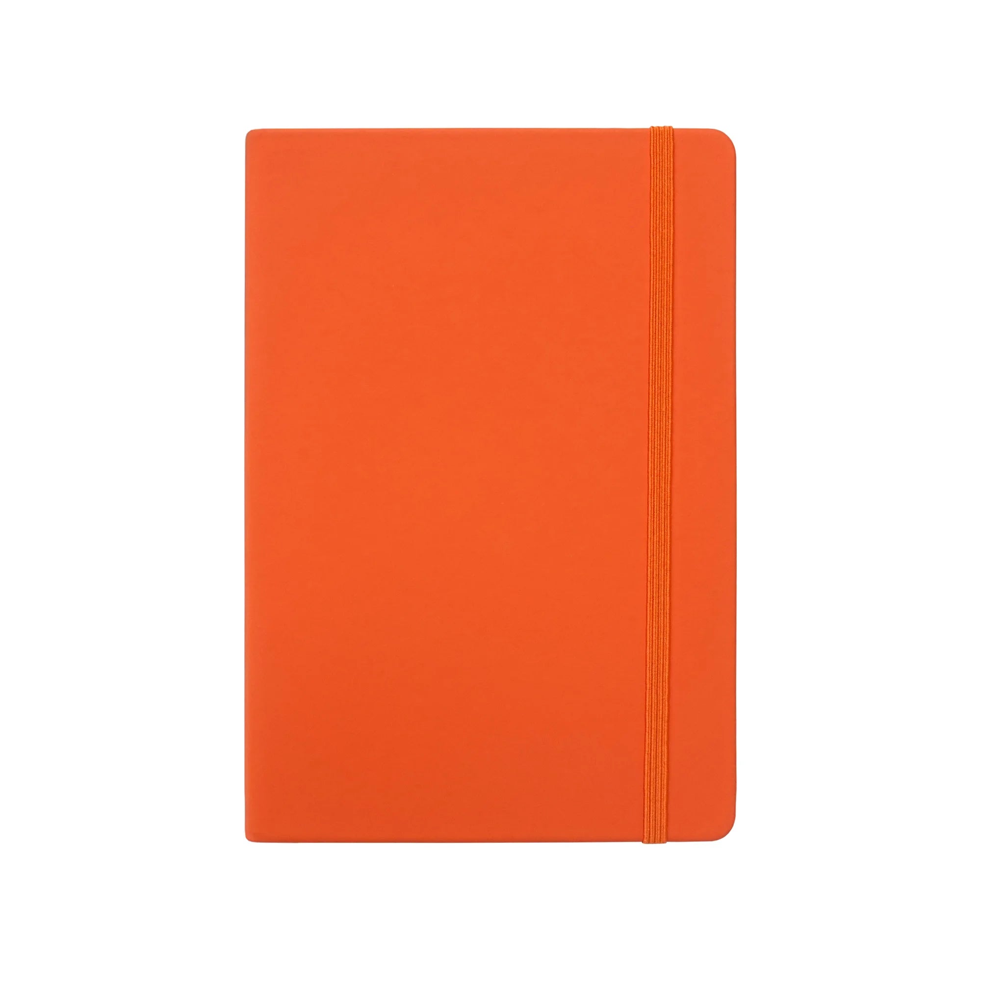 A5 Hardcover PU Leather Notebook with Elastic Band for Daily Writing, Office and Custom Logo