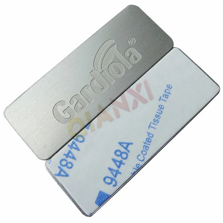 Permanent Metal Labels | Aluminum, Stainless Steel, Brass | Custom Engraved Nameplates